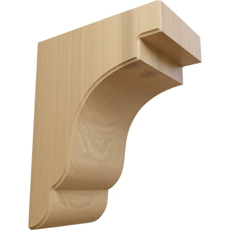 Ekena Millwork 5 1/4"W x 8 1/2"D x 11"H Bedford Bracket, Cherry BKTW05X09X11BECH